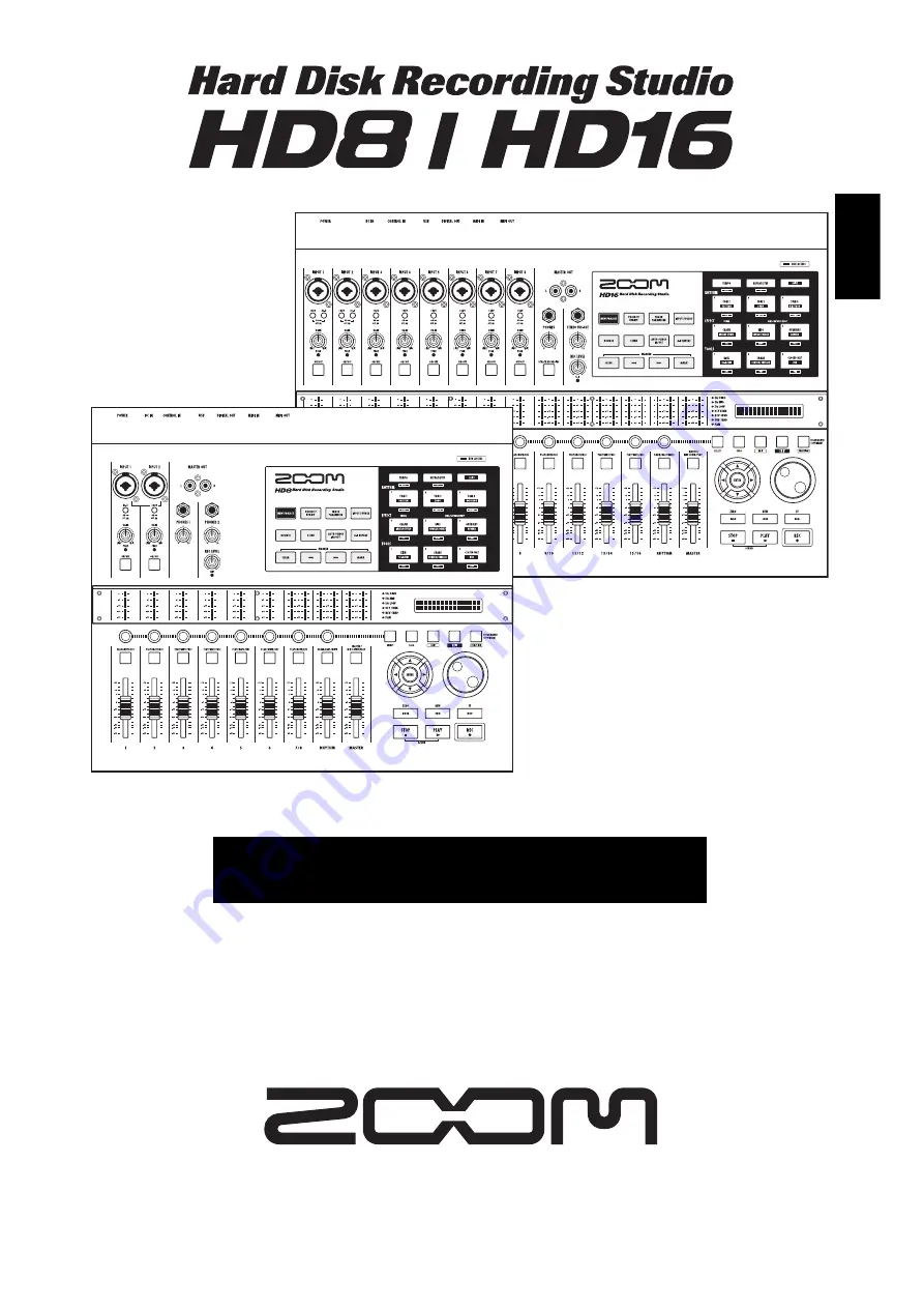 Zoom HD16 Скачать руководство пользователя страница 1