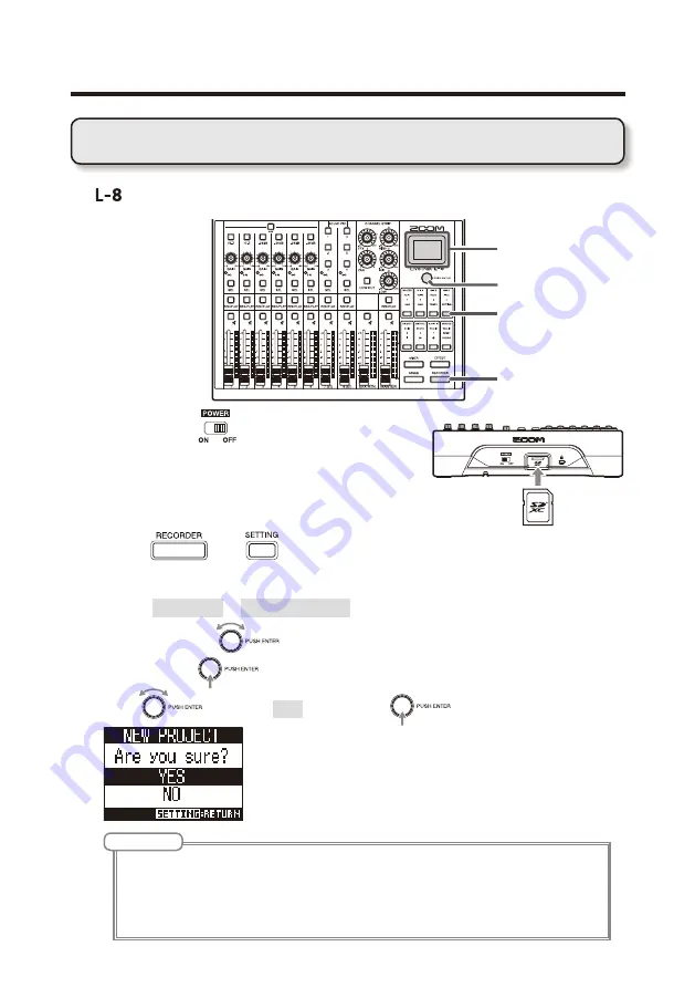 Zoom L-8 LiveTrak Скачать руководство пользователя страница 11