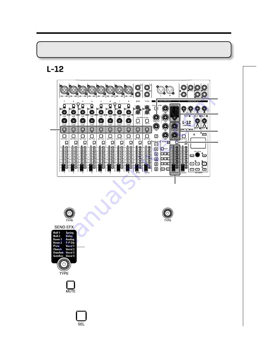 Zoom LiveTrak ZL12 Скачать руководство пользователя страница 9