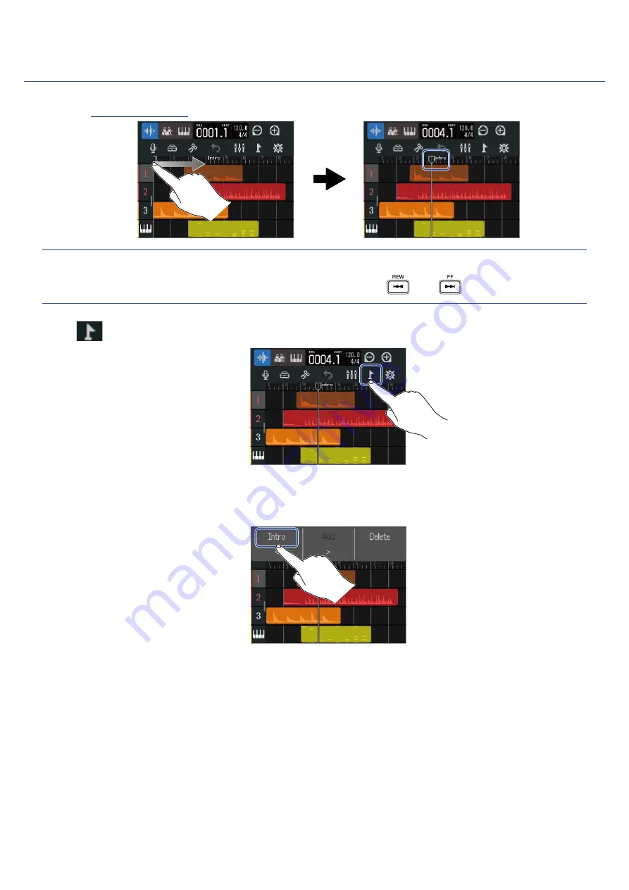 Zoom MultiTrak R12 Operation Manual Download Page 124