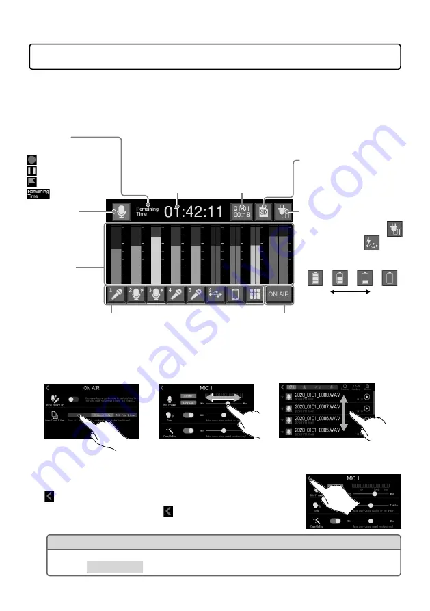 Zoom PodTrak P8 Quick Manual Download Page 7