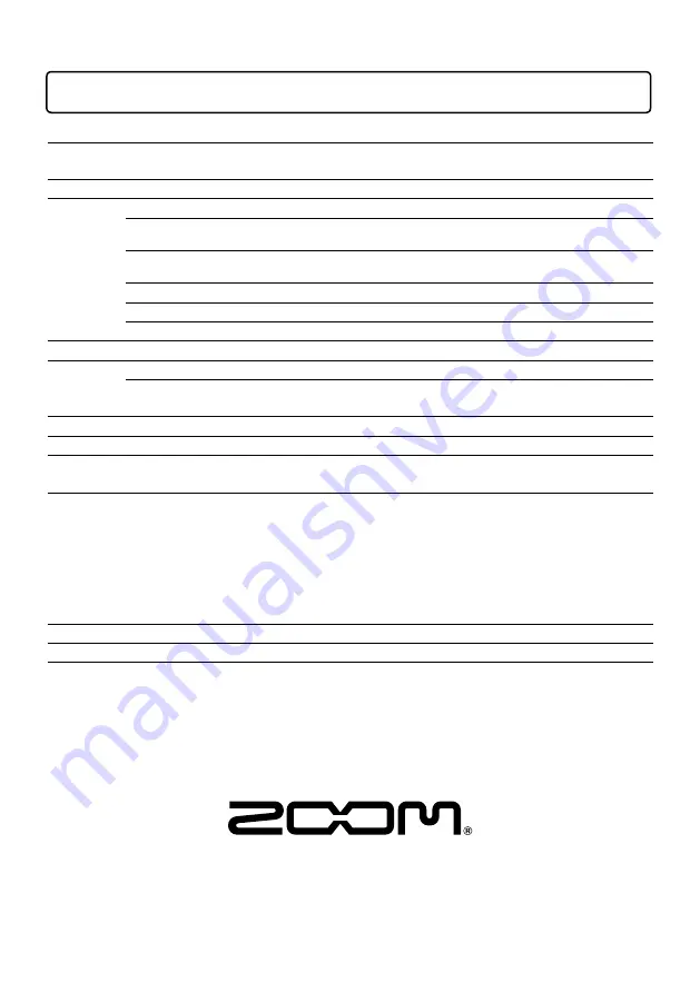 Zoom PodTrak P8 Quick Manual Download Page 16