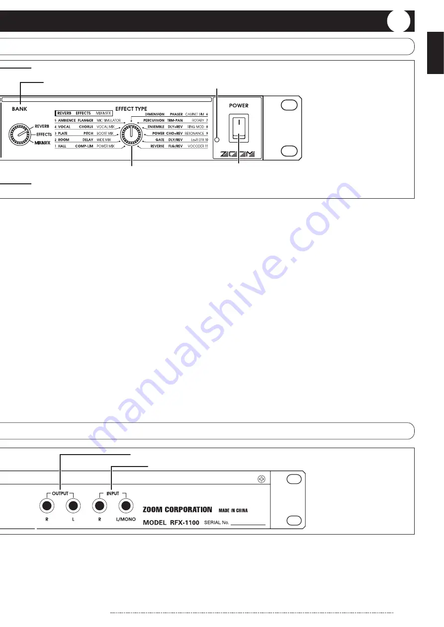 Zoom RFX-1100 Скачать руководство пользователя страница 3