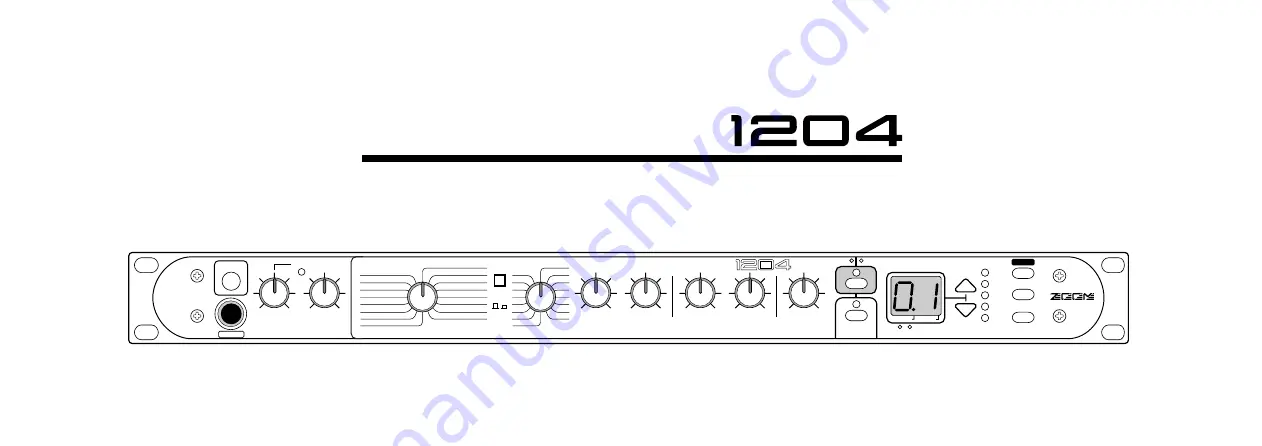 Zoom Studio 1204 Скачать руководство пользователя страница 1