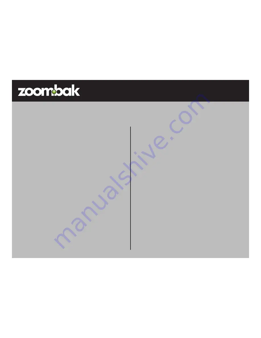 Zoombak PSAP Reference Manual Download Page 1