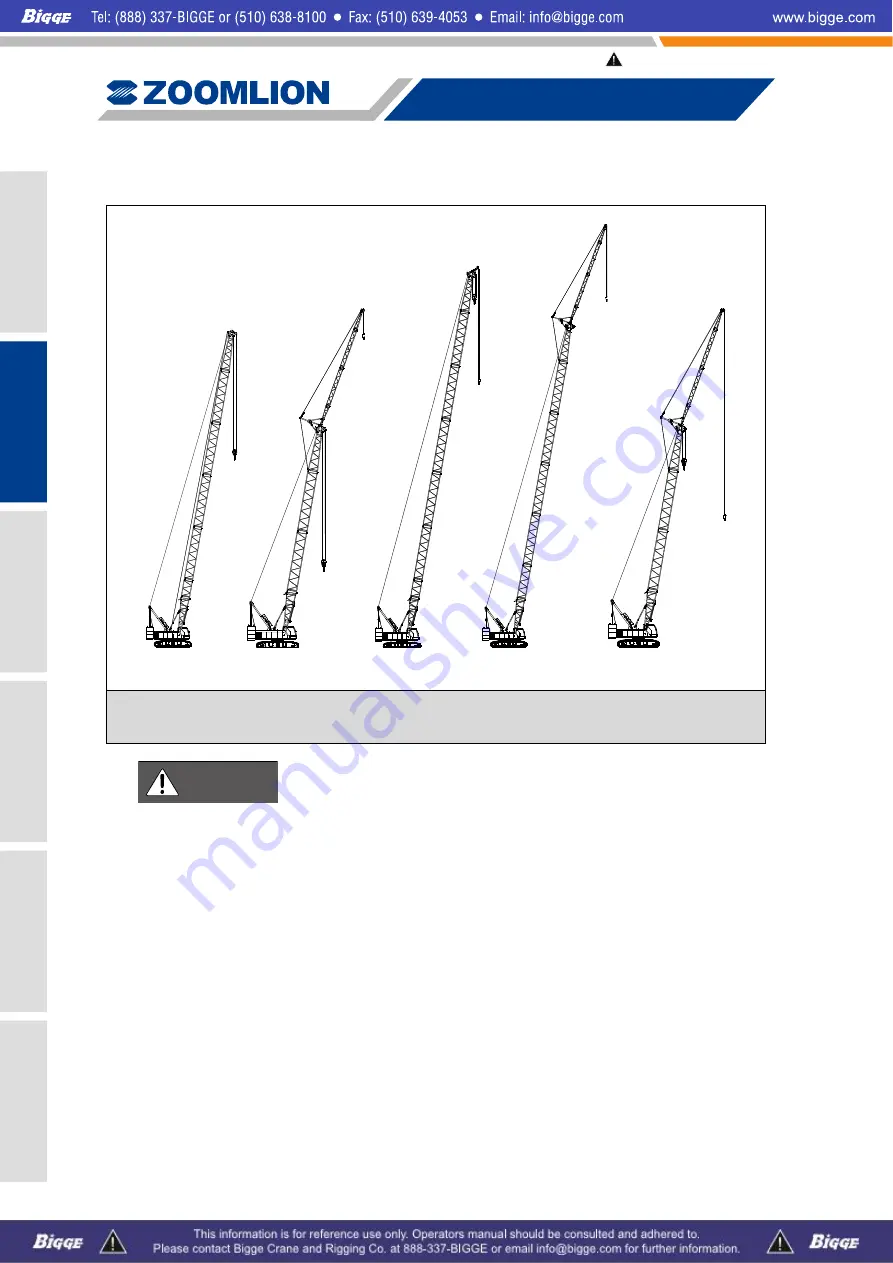 Zoomlion ZCC1100 Operator'S Manual Download Page 28