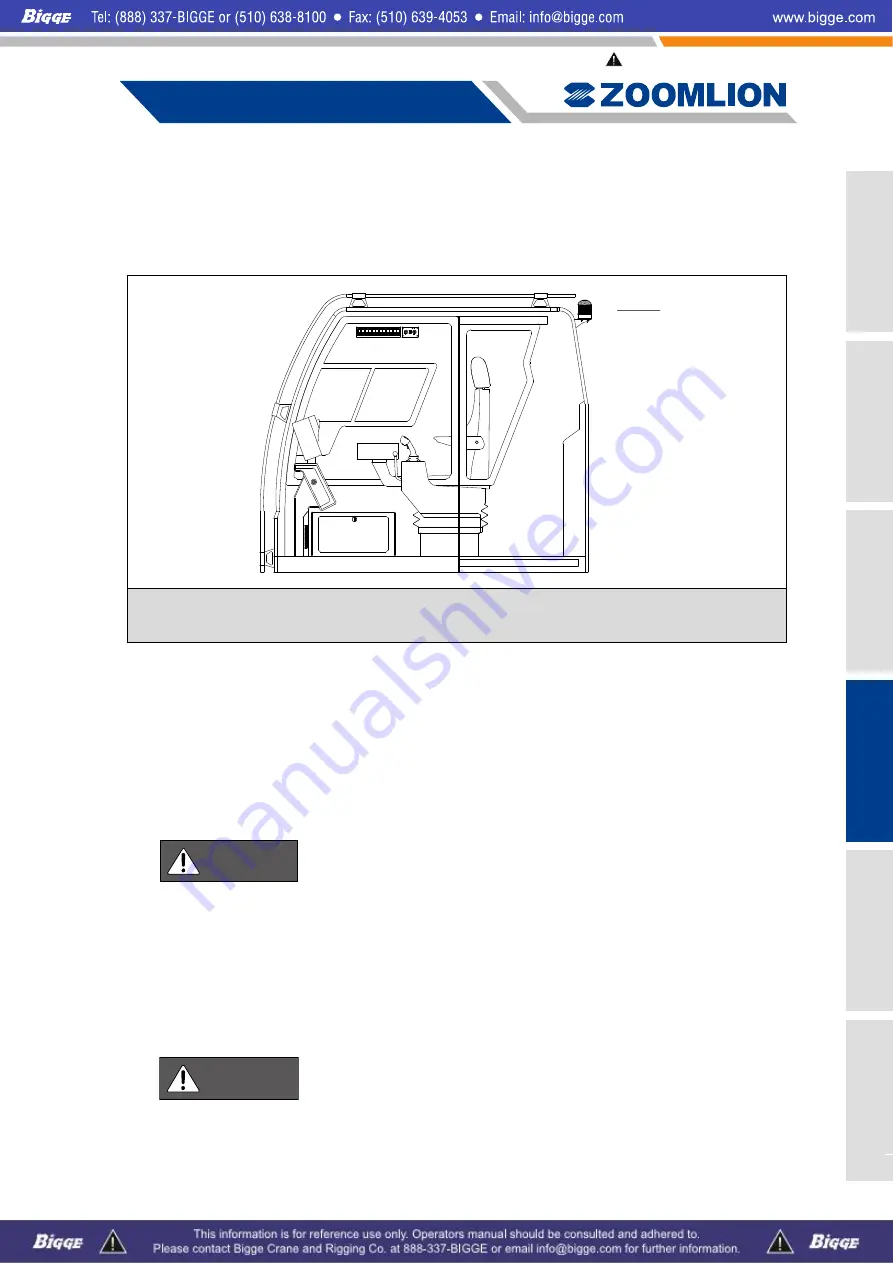 Zoomlion ZCC1100 Operator'S Manual Download Page 169