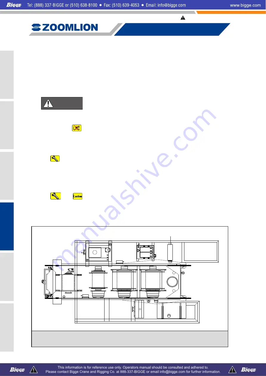 Zoomlion ZCC1100 Operator'S Manual Download Page 170