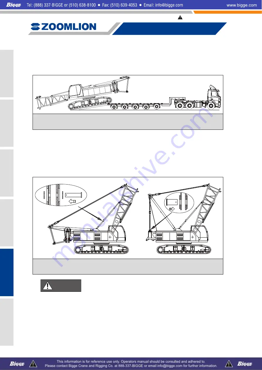 Zoomlion ZCC1100 Operator'S Manual Download Page 212