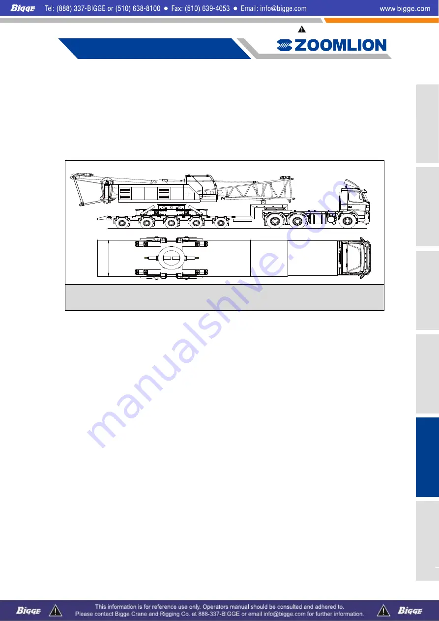 Zoomlion ZCC1100 Operator'S Manual Download Page 213