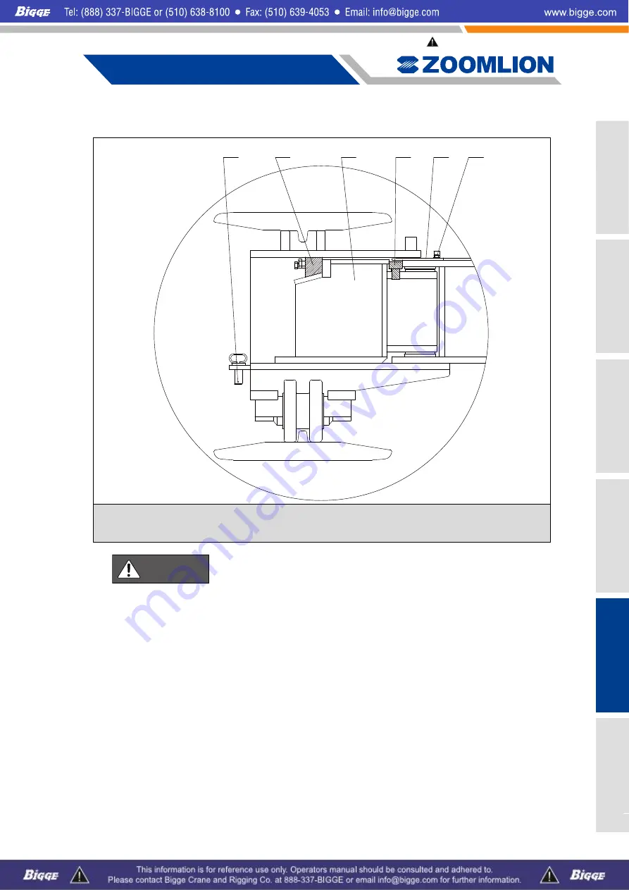 Zoomlion ZCC1100 Operator'S Manual Download Page 223