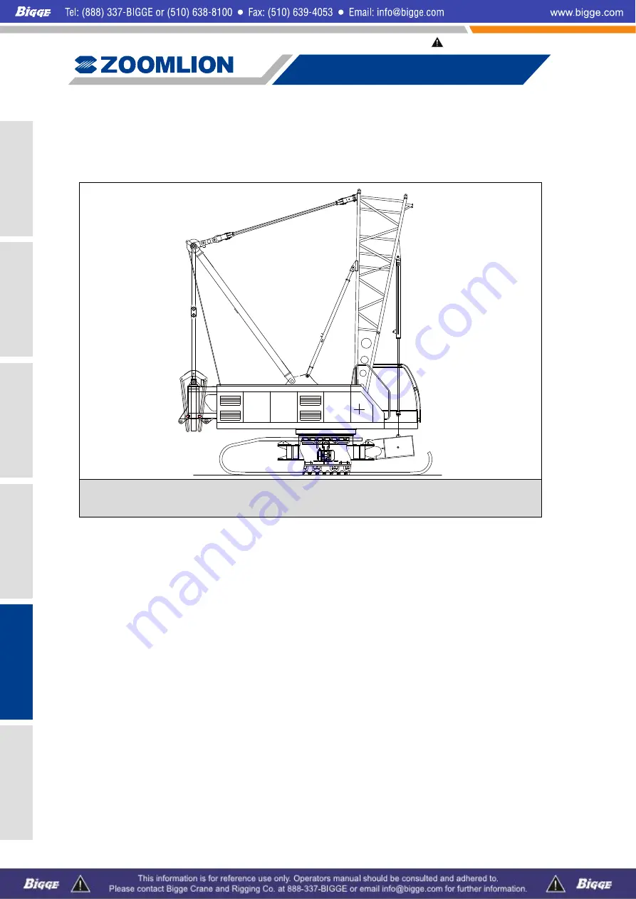 Zoomlion ZCC1100 Operator'S Manual Download Page 230