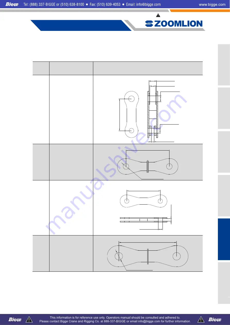 Zoomlion ZCC1100 Operator'S Manual Download Page 249