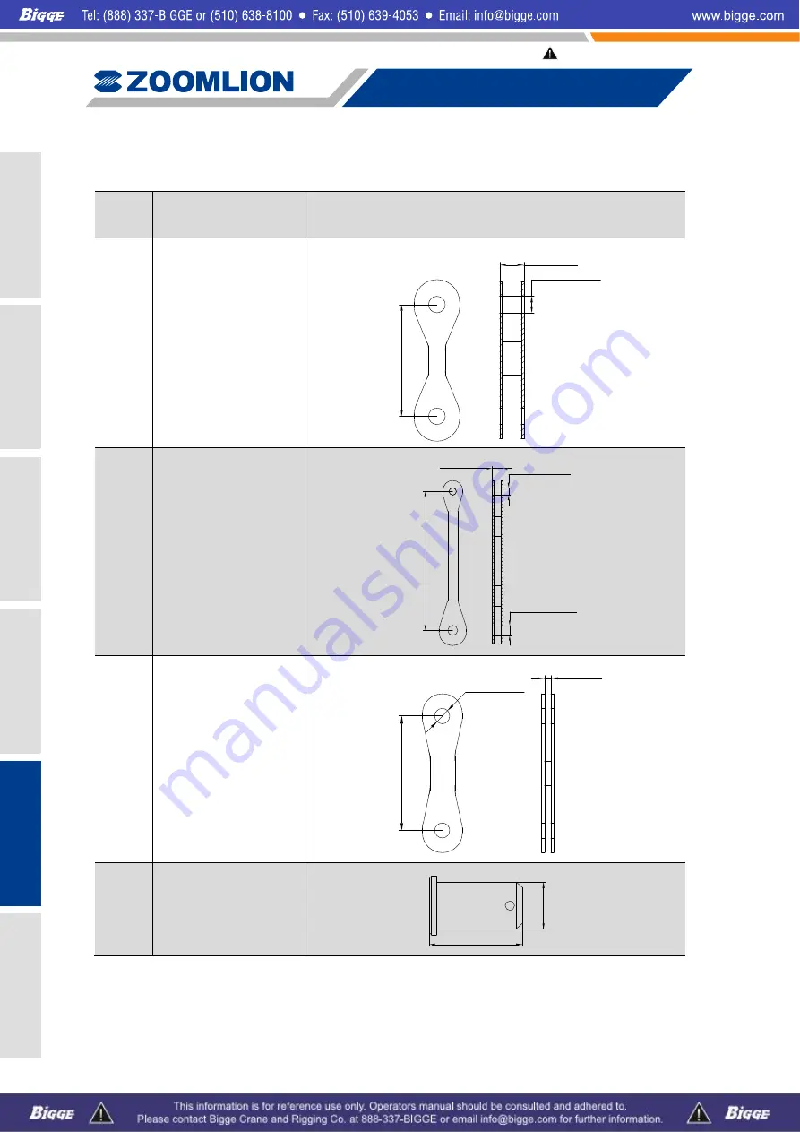 Zoomlion ZCC1100 Operator'S Manual Download Page 254