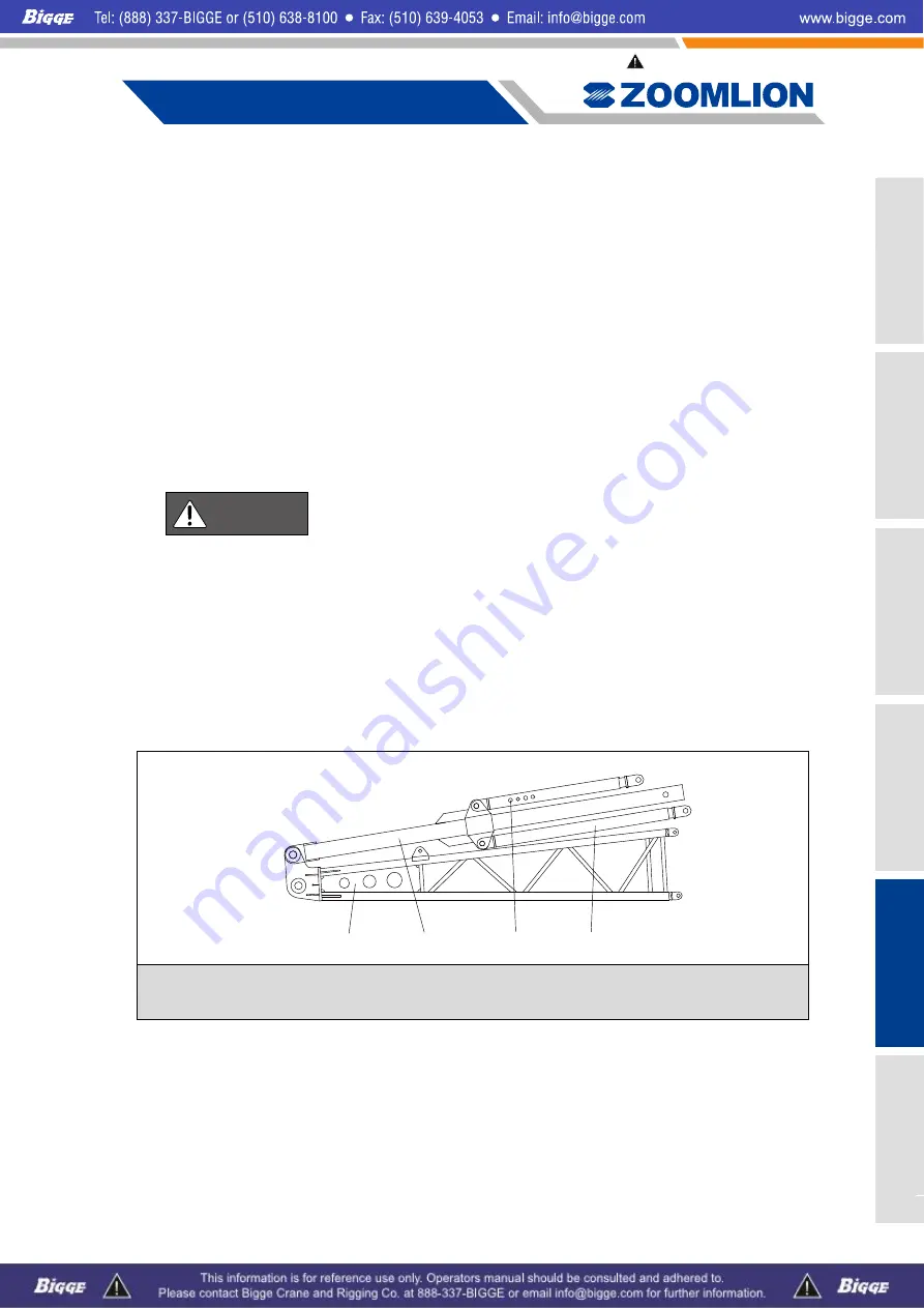 Zoomlion ZCC1100 Operator'S Manual Download Page 277