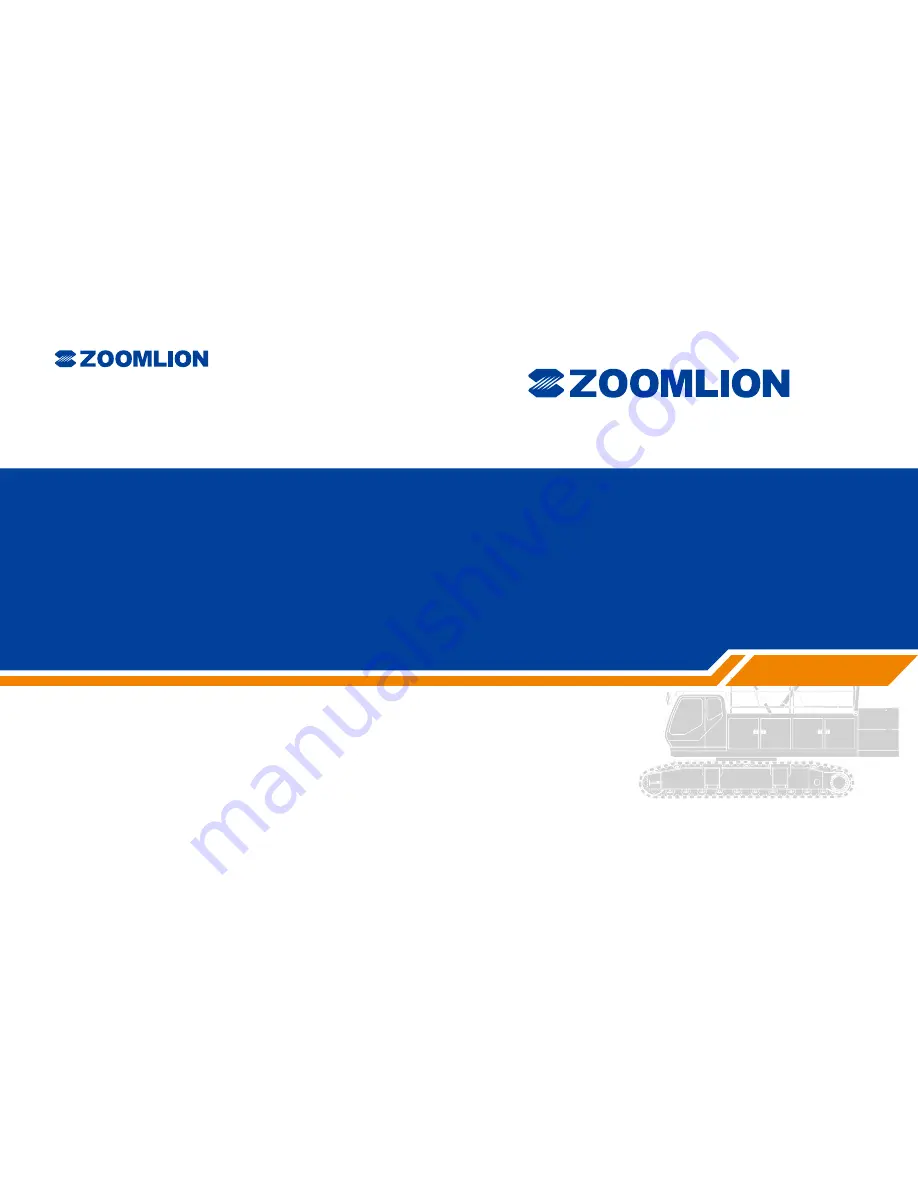 Zoomlion ZCC1100H Operator'S Manual Download Page 1