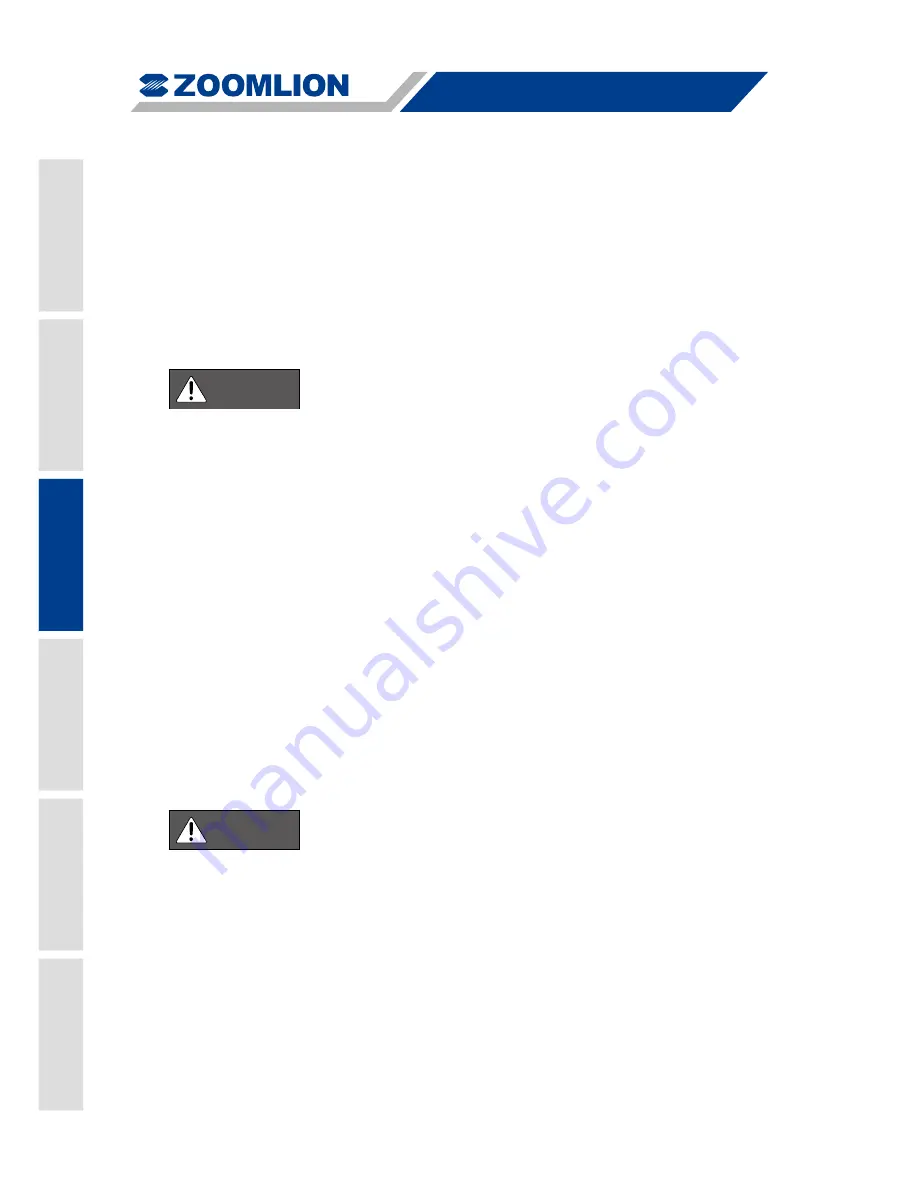 Zoomlion ZCC1100H Operator'S Manual Download Page 100