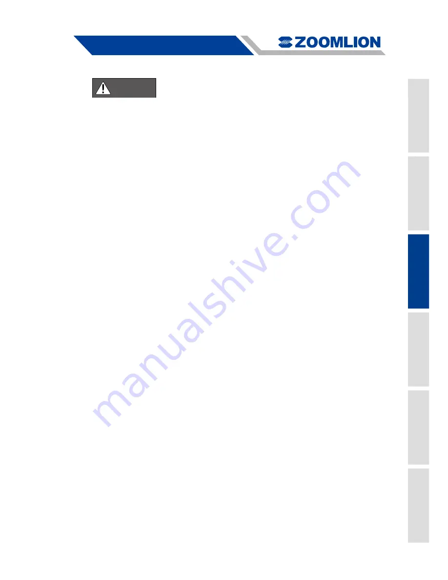 Zoomlion ZCC1100H Operator'S Manual Download Page 113