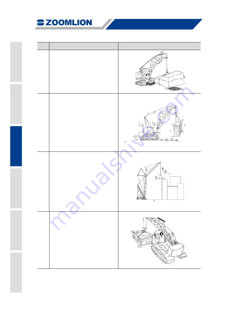 Zoomlion ZCC1100H Operator'S Manual Download Page 126