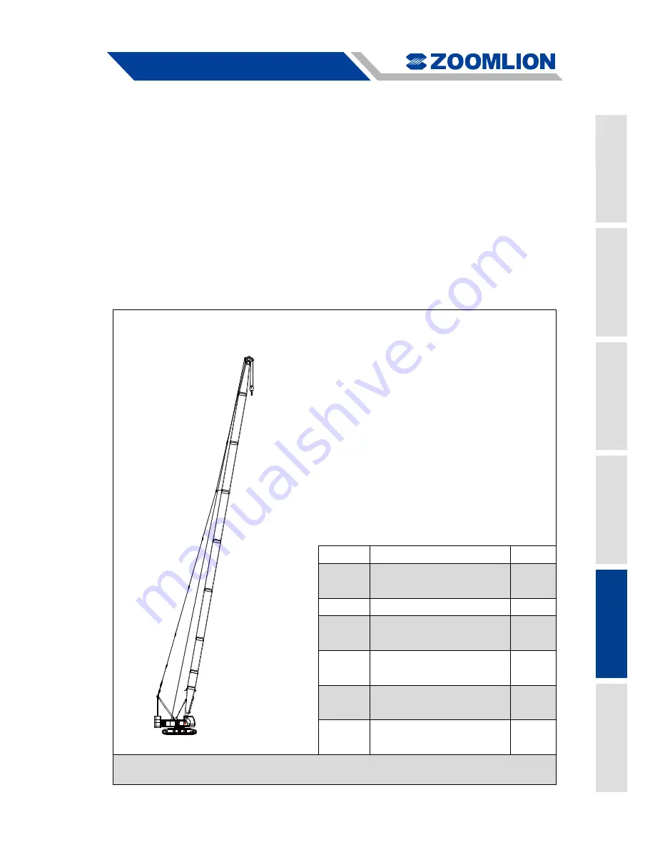 Zoomlion ZCC1100H Скачать руководство пользователя страница 243