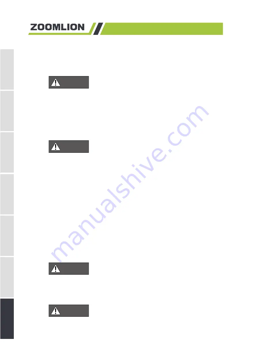 Zoomlion ZRT850 Operator'S Manual Download Page 102