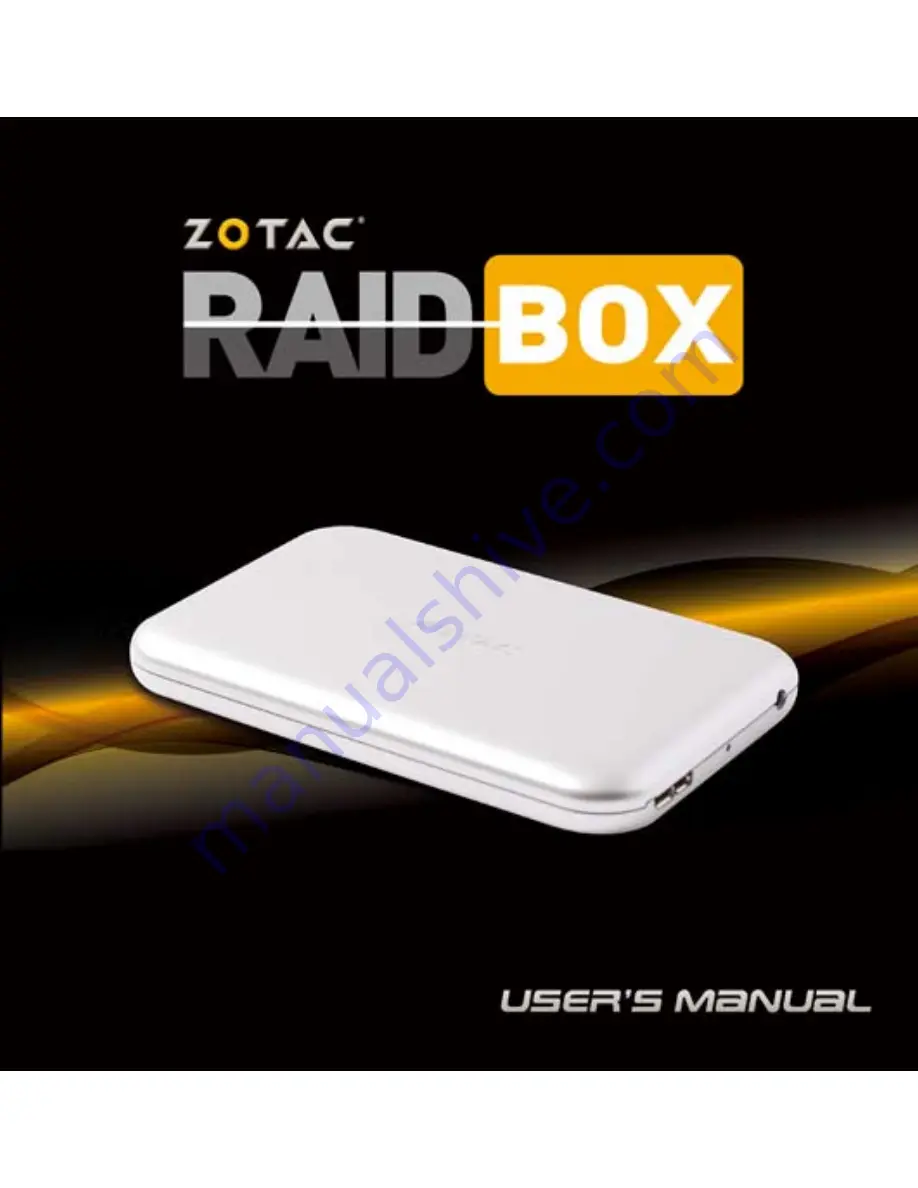 Zotac raidbox User Manual Download Page 1