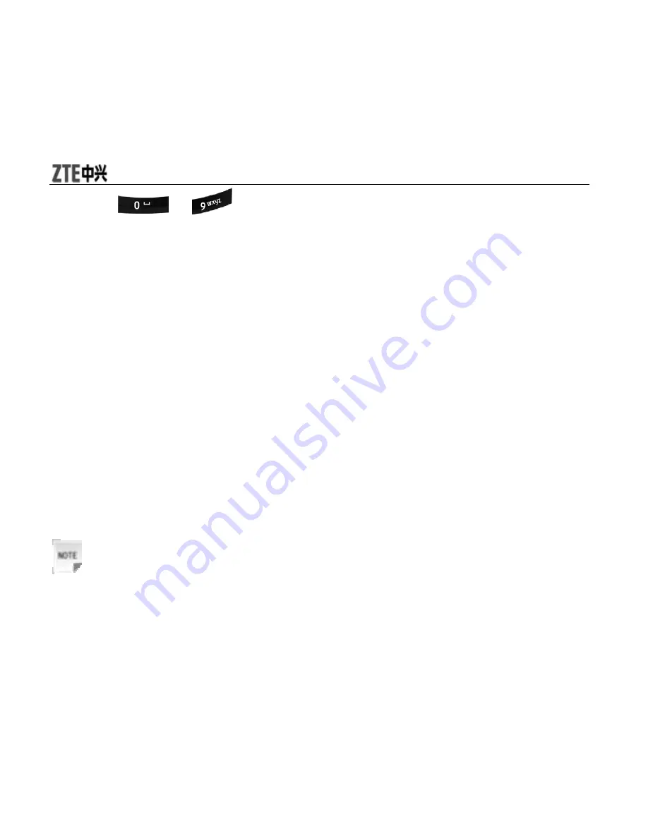 Zte F102 User Manual Download Page 48