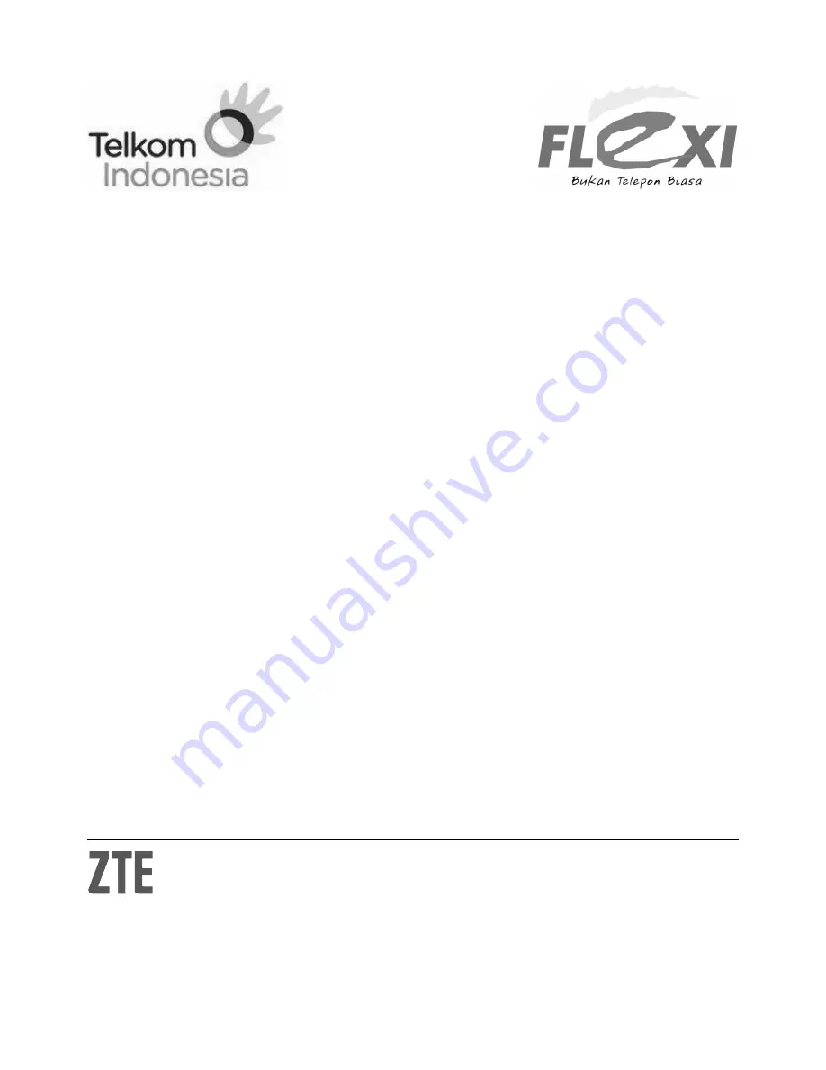 Zte flexi S189 Скачать руководство пользователя страница 1