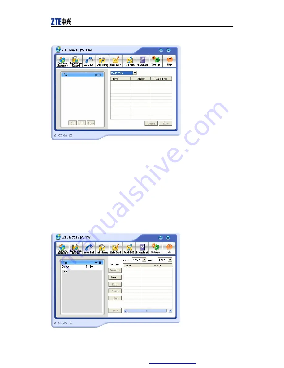 Zte MC315+ User Manual Download Page 18