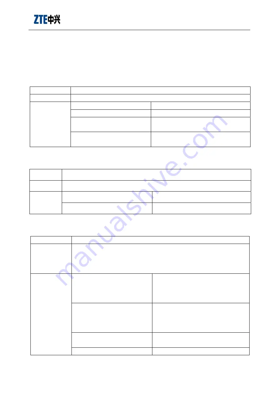 Zte ME3000_V2 At Command Manual Download Page 13