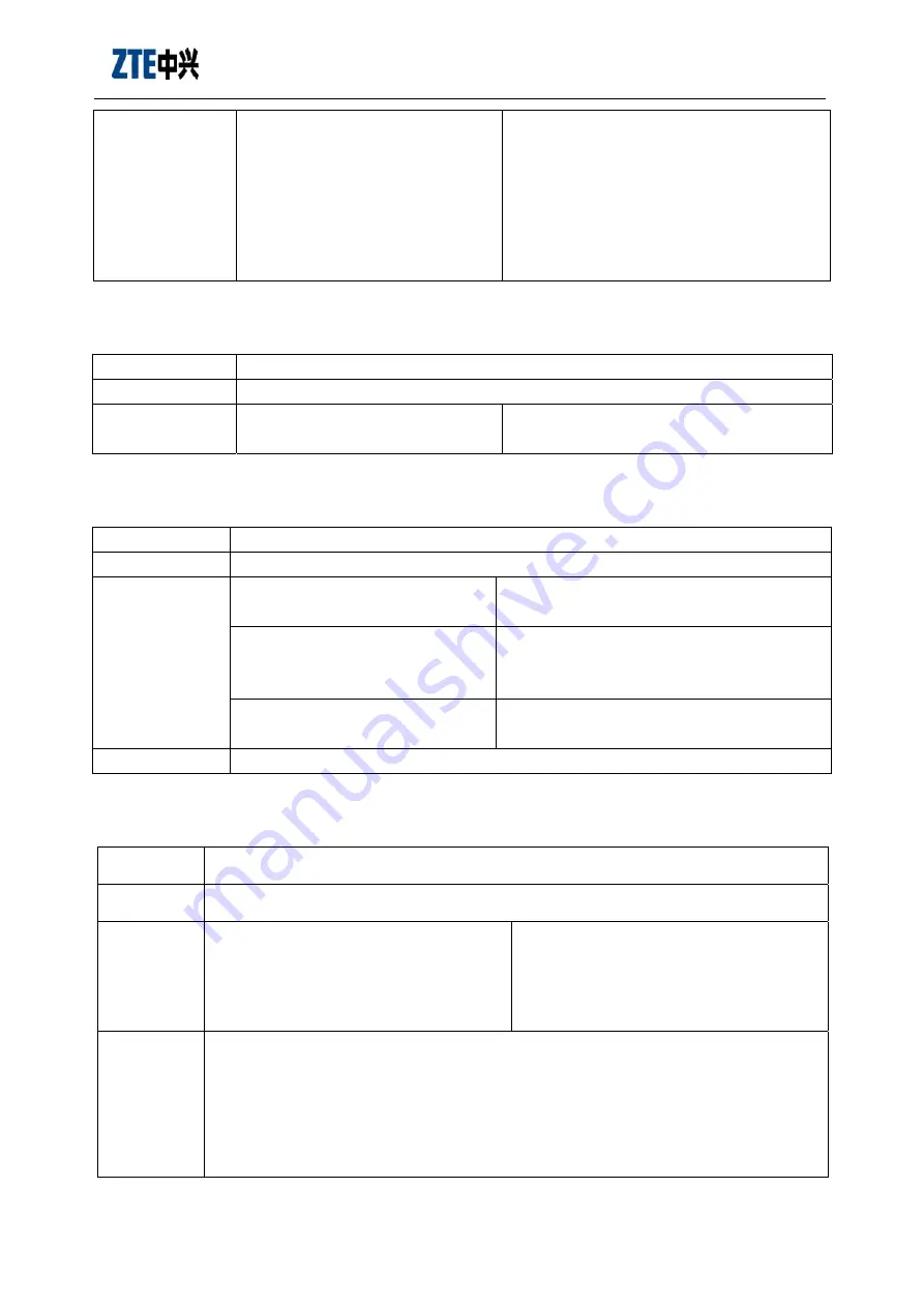Zte ME3000_V2 At Command Manual Download Page 16