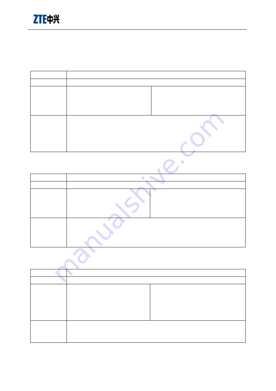 Zte ME3000_V2 At Command Manual Download Page 48