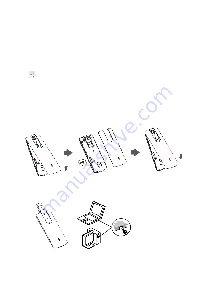 Zte MF820B Quick Manual Download Page 4