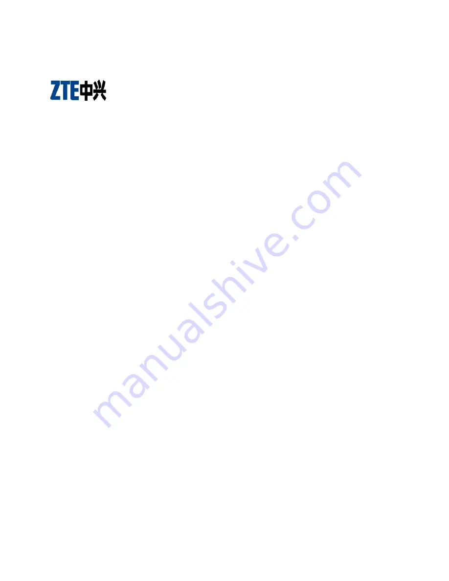 Zte S130 User Manual Download Page 1