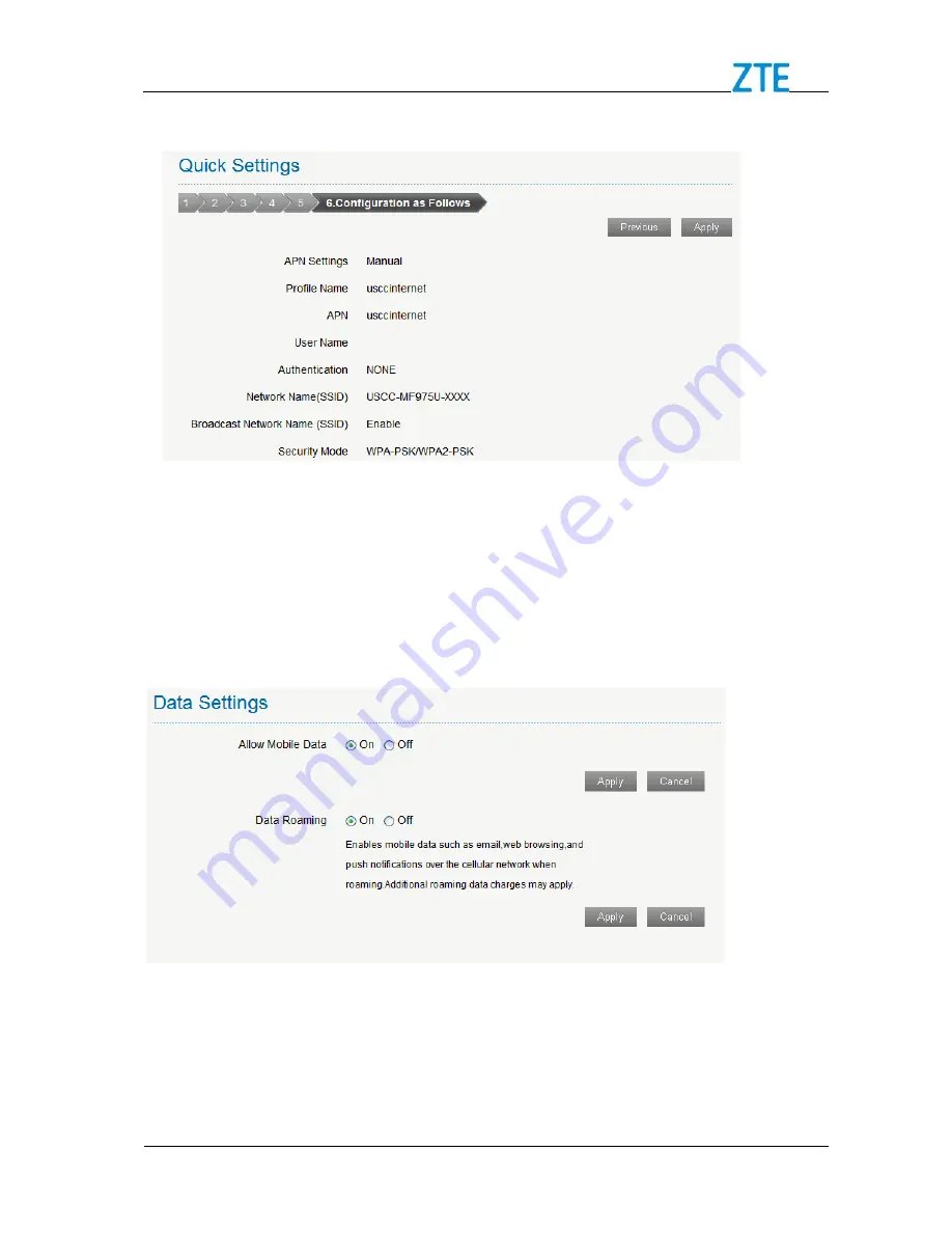 Zte Unite III User Manual Download Page 19