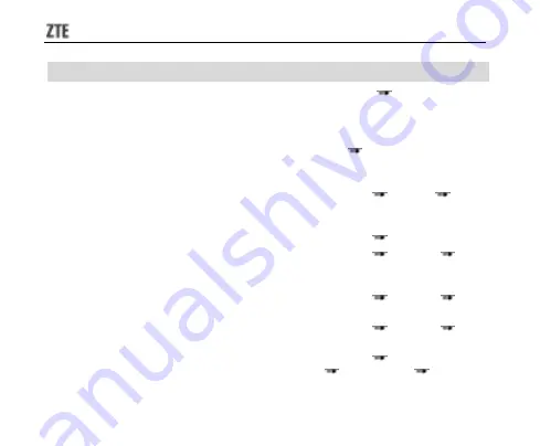 Zte X991 User Manual Download Page 34