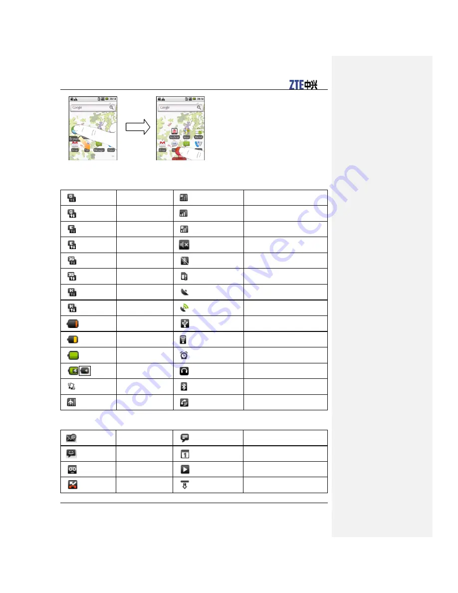 Zte ZTE-U X850 User Manual Download Page 21