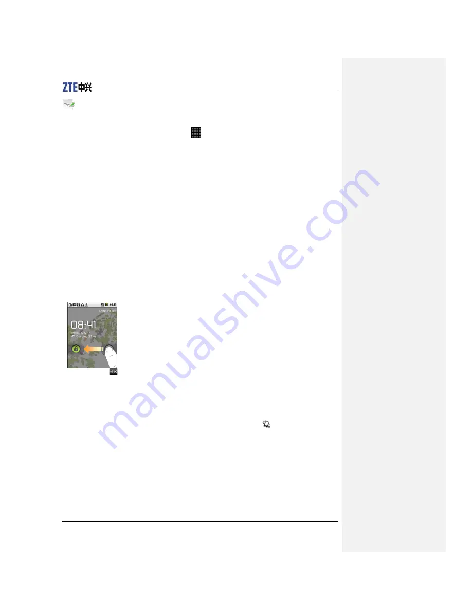 Zte ZTE-U X850 User Manual Download Page 58