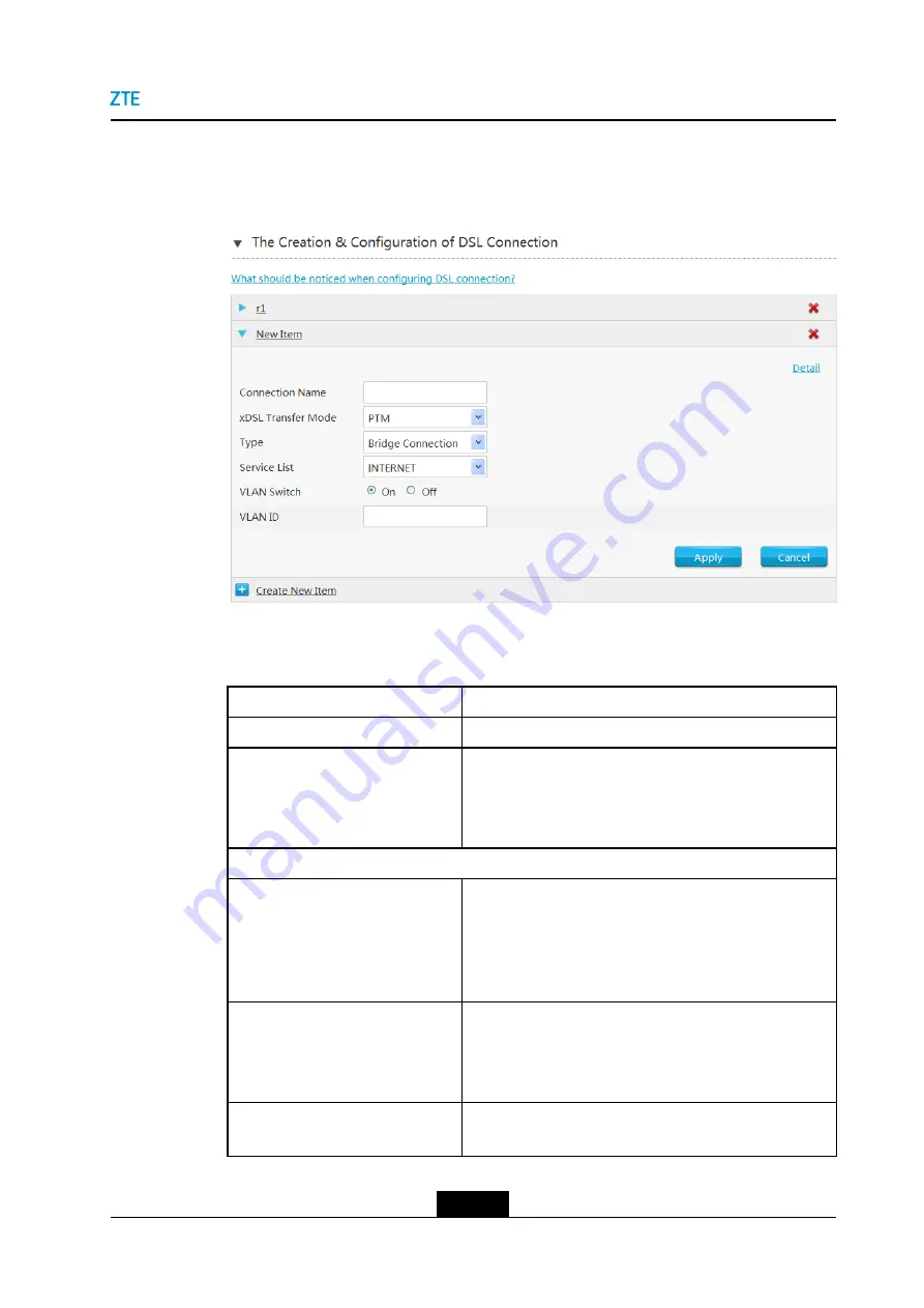 Zte ZXHN H267N Management Manual Download Page 27