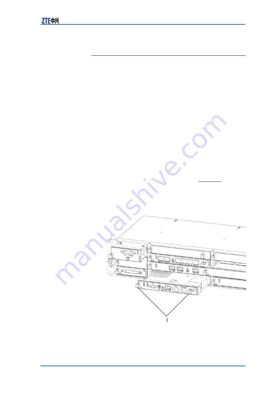 Zte ZXSDR BS8800 C200 Installation Manual Download Page 45