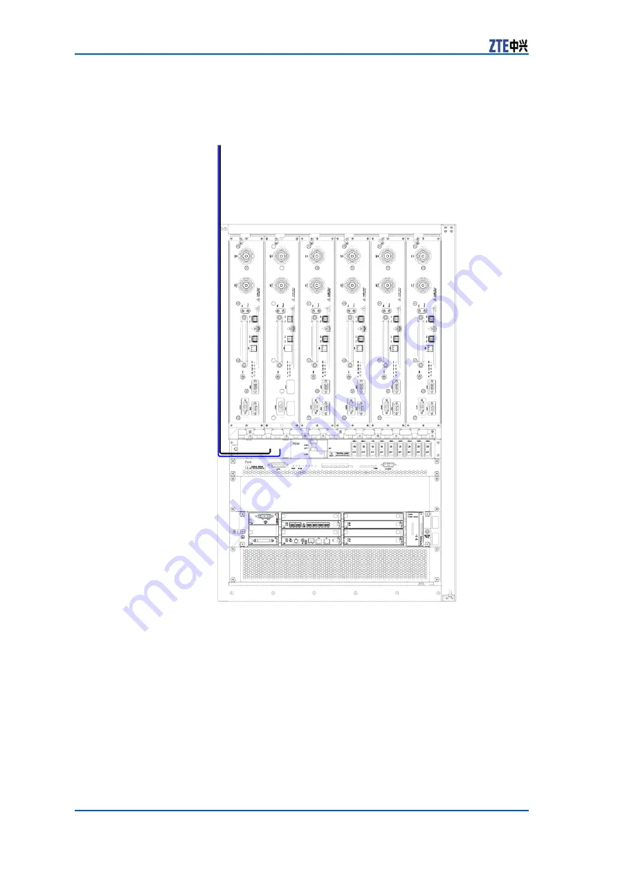 Zte ZXSDR BS8800 C200 Installation Manual Download Page 54