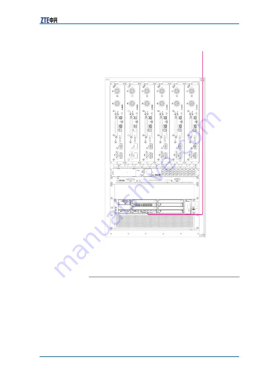 Zte ZXSDR BS8800 C200 Installation Manual Download Page 63