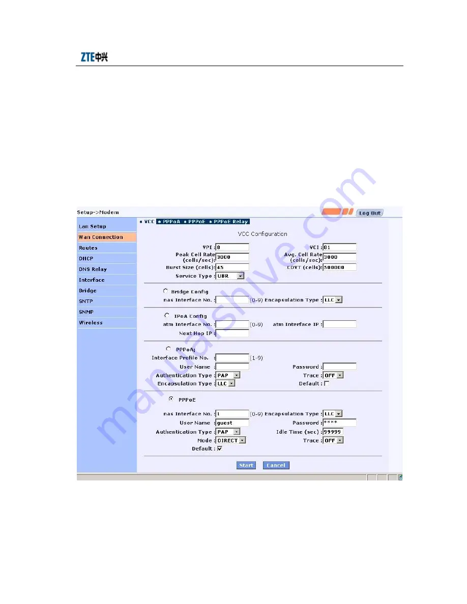 Zte ZXV10 H100 User Manual Download Page 31