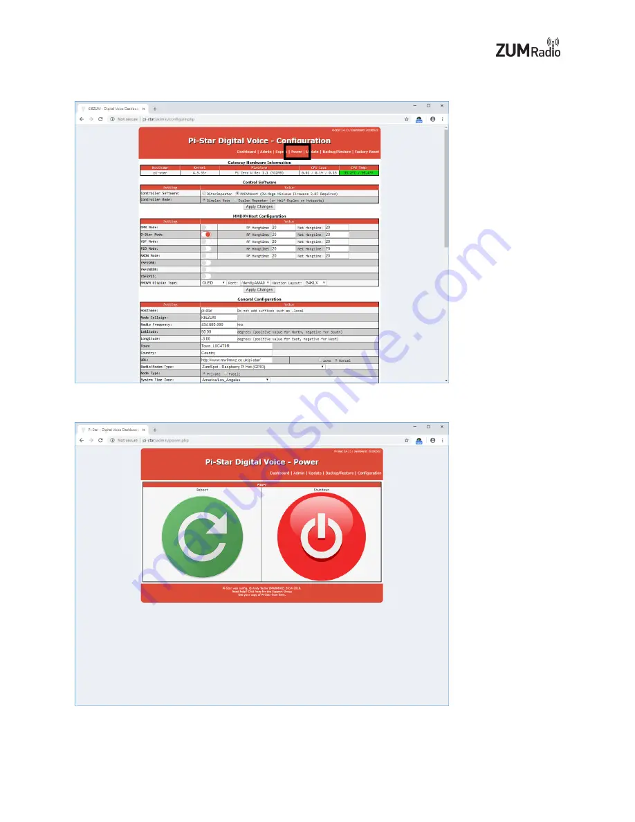 ZUM Radio MMDVM-Pi User Manual Download Page 10