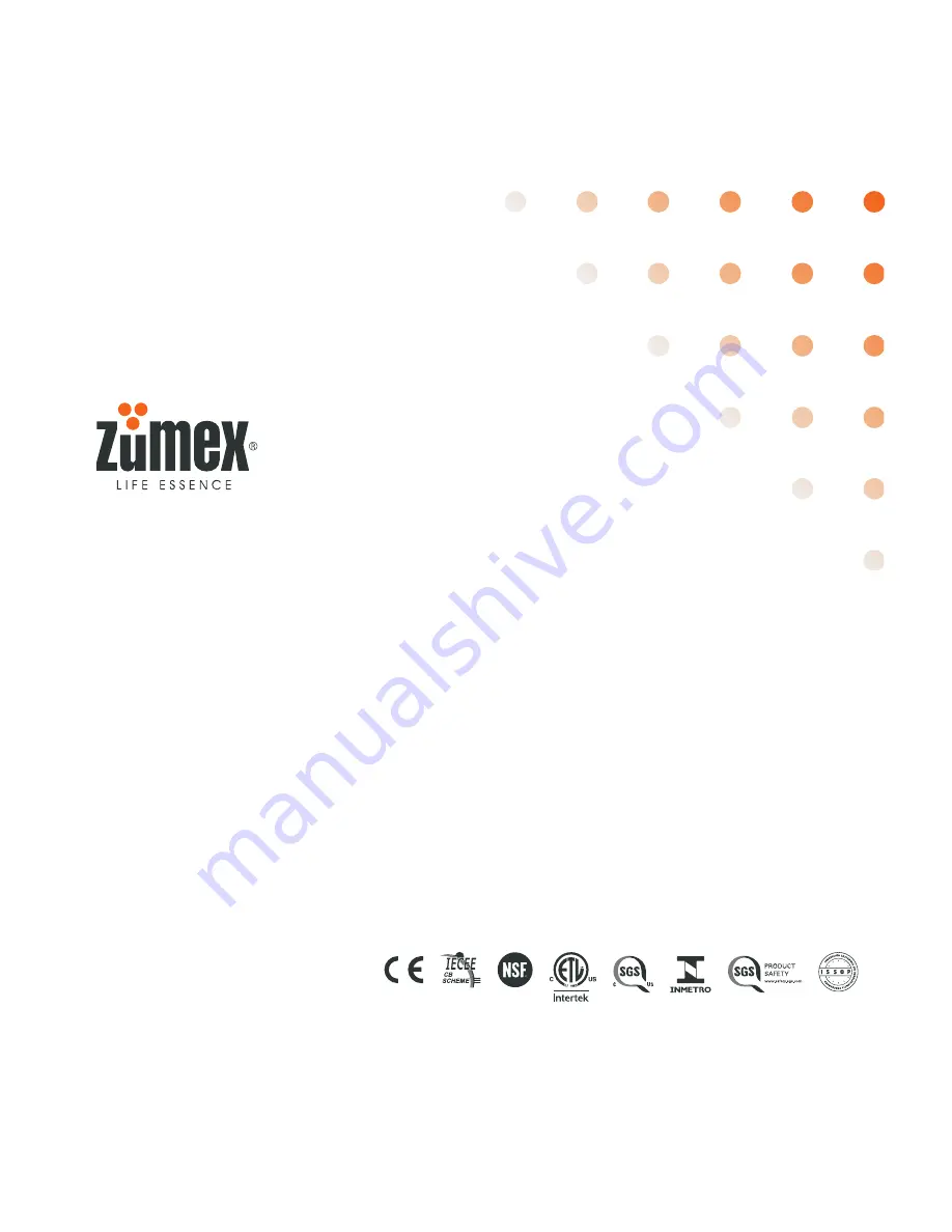 ZUMEX ESSENTIAL PRO User Manual Download Page 71