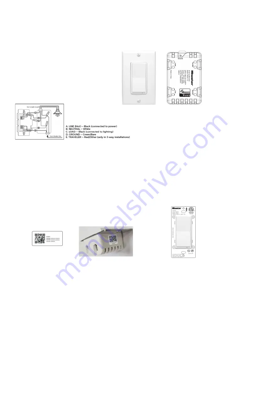 Zwave Minoston MS10ZS Скачать руководство пользователя страница 2