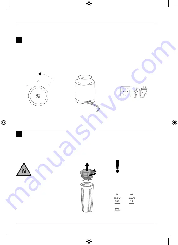 Zwilling ENFINIGY 53003 Operating Instructions Manual Download Page 8