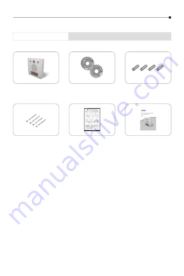 Zycoo SQ10 Quick Installation Manual Download Page 3