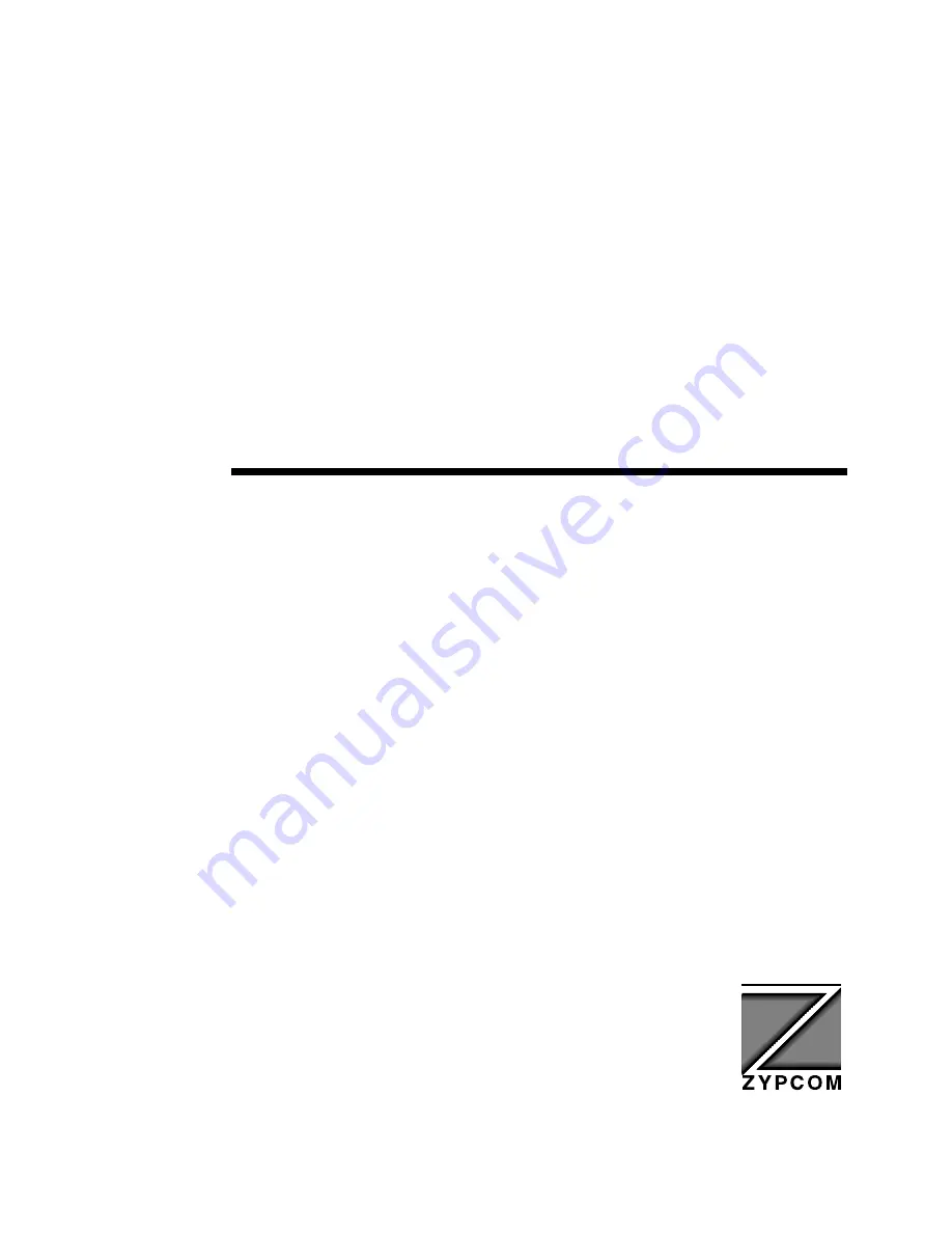 Zypcom Z34-PC User Manual Download Page 1