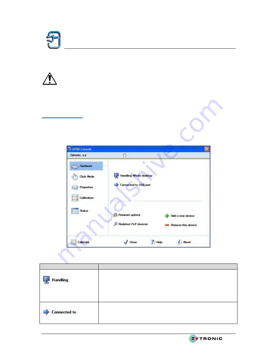 Zytronic Projected Capacitive X-Y controller Touchscreen User Manual Download Page 36